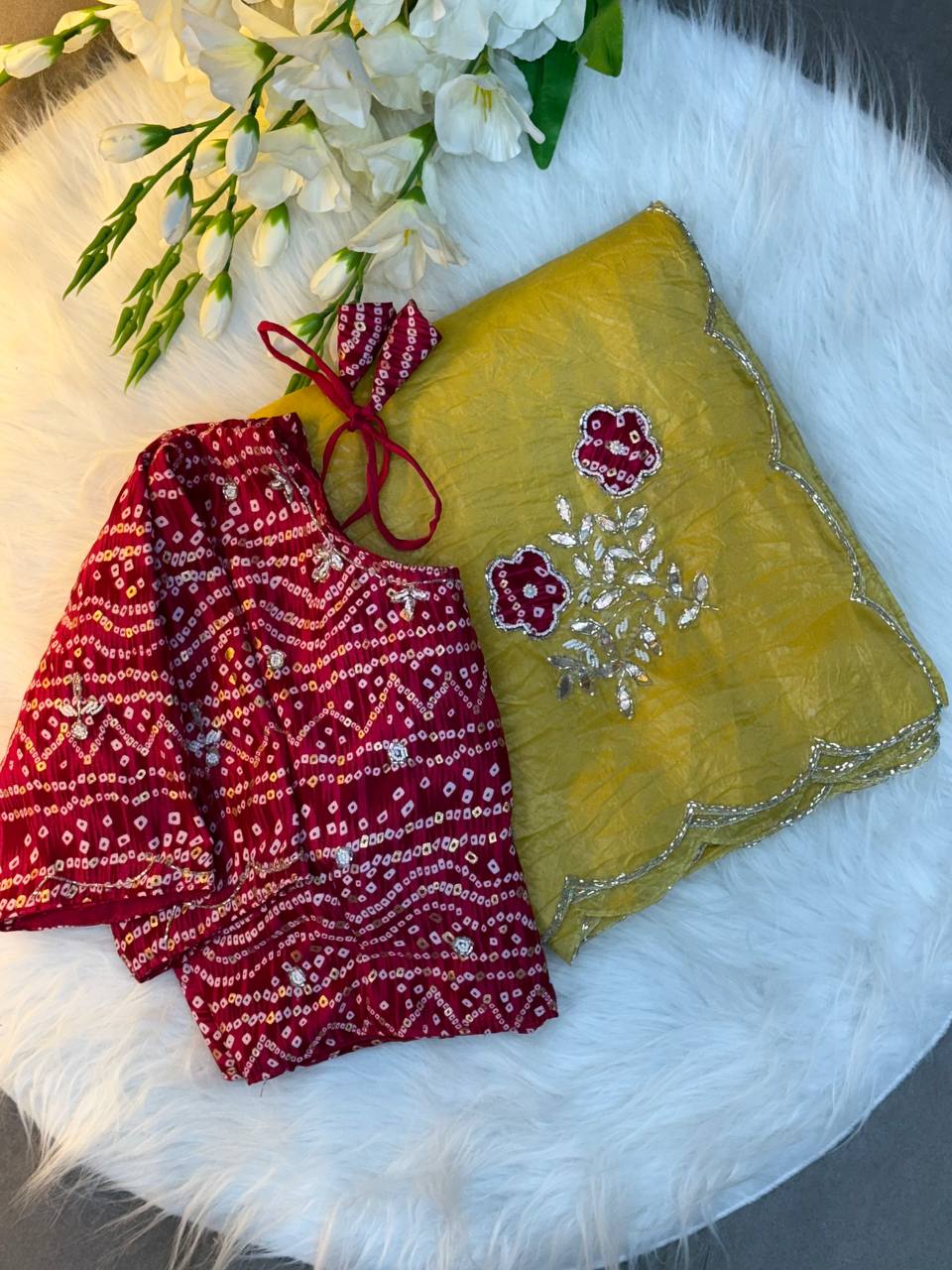 HAND WORK SAREE