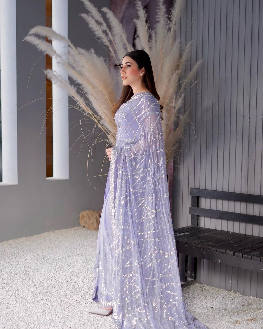 Exclusive sequance saree