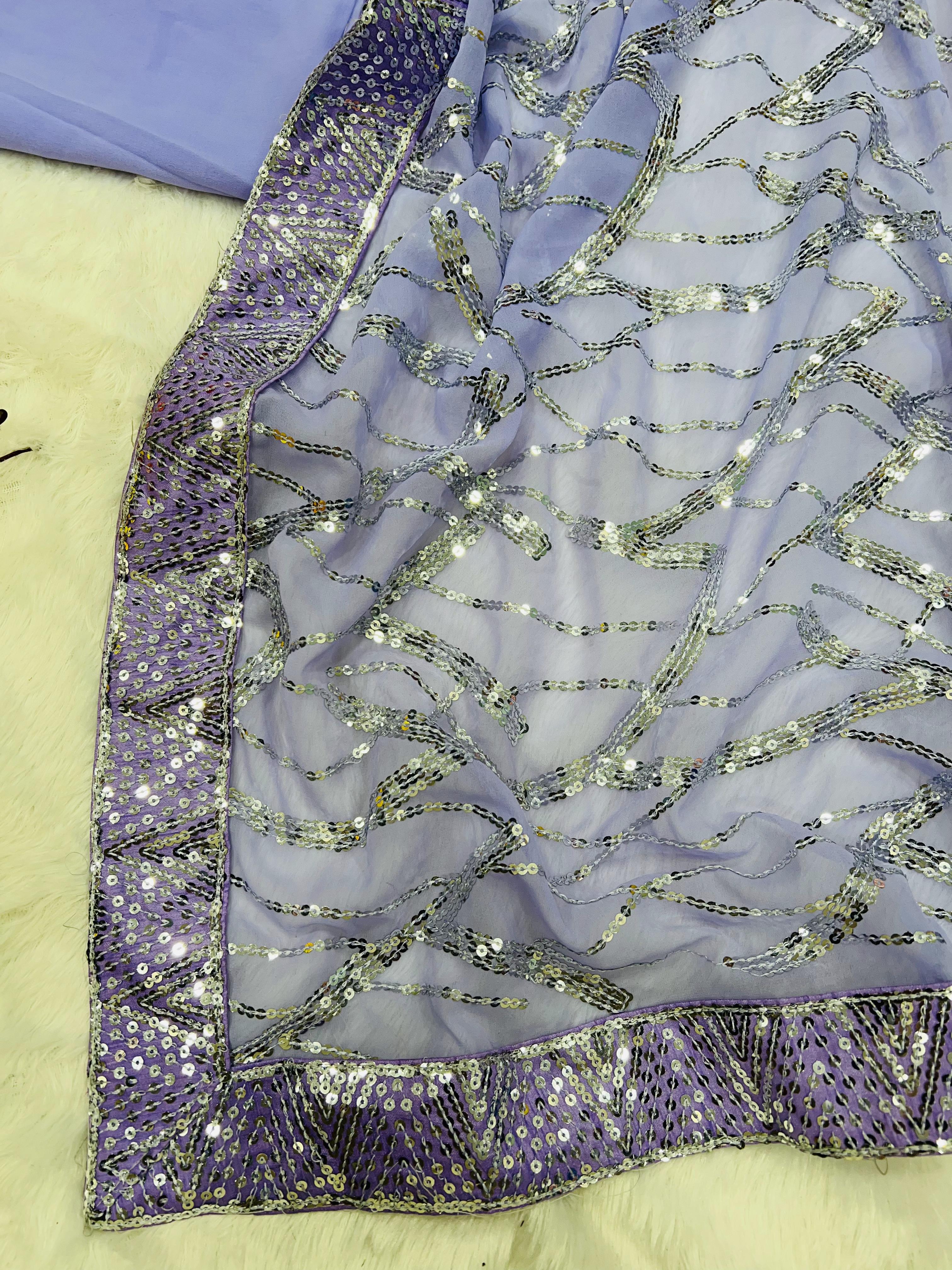 Exclusive sequance saree