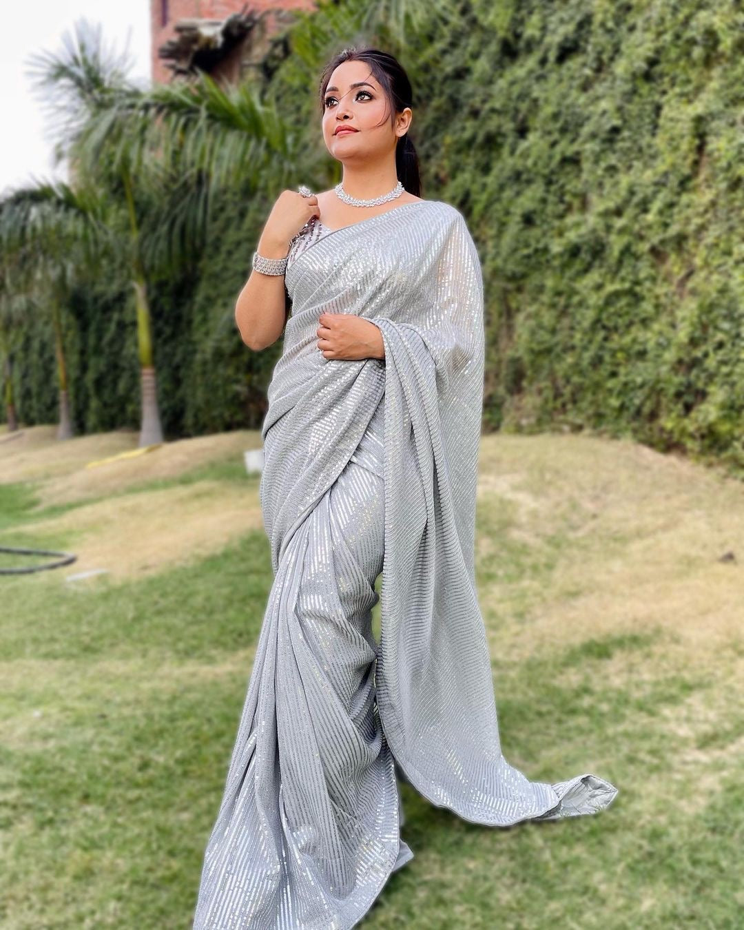 superhit Bollywood inspired sequence saree