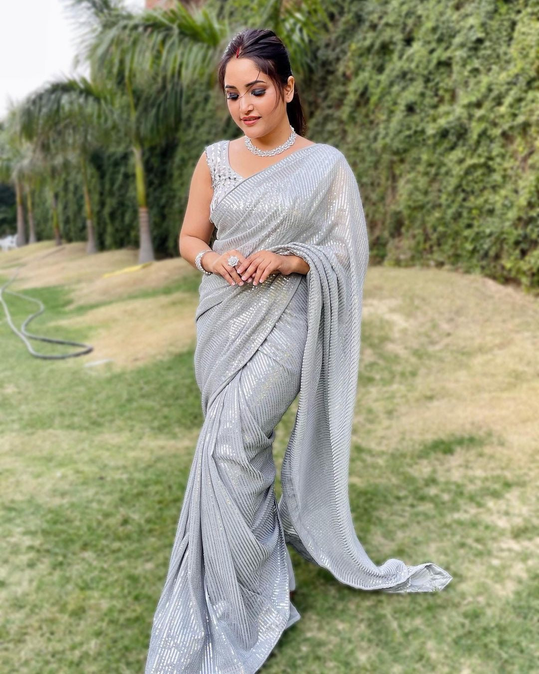 superhit Bollywood inspired sequence saree