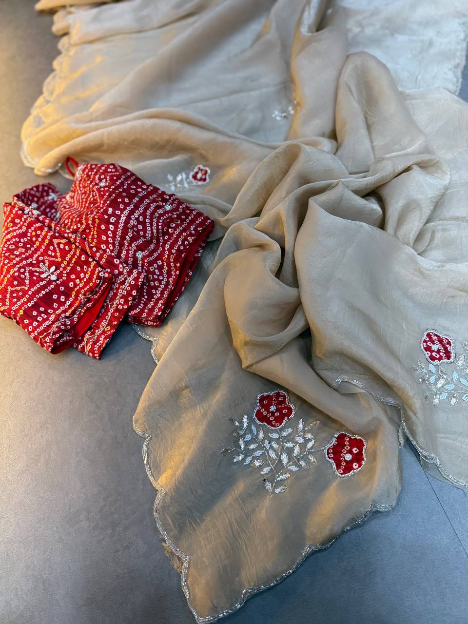 HAND WORK SAREE