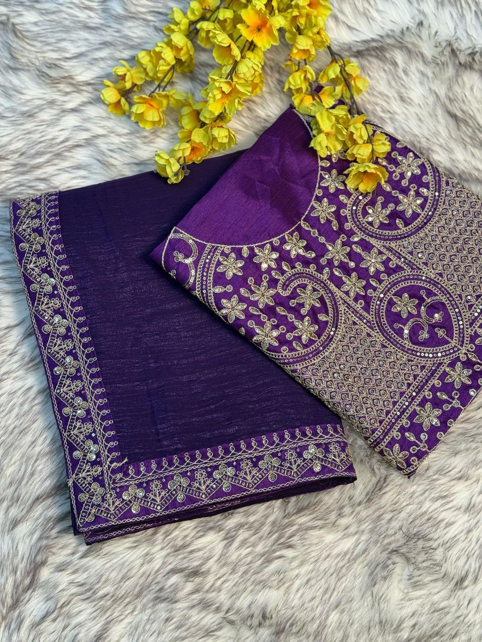 Ananya Panday inspired designer saree