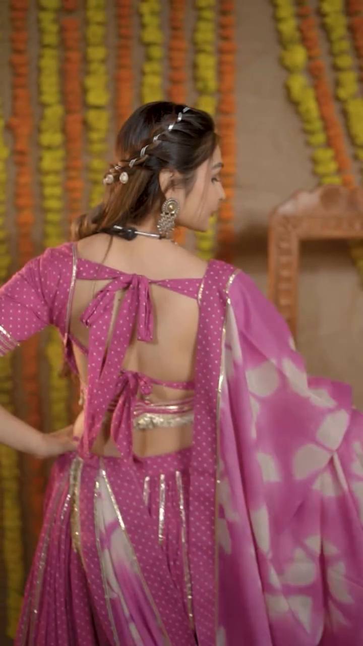 Launching Navratri Special Lehenga Choli With 6 Meter Heavy Flair