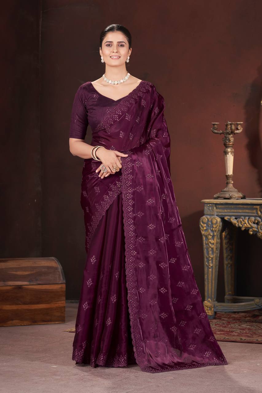 Adorable and Most Beautiful Designer Saree