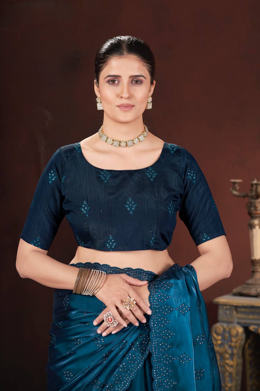 Adorable and Most Beautiful Designer Saree
