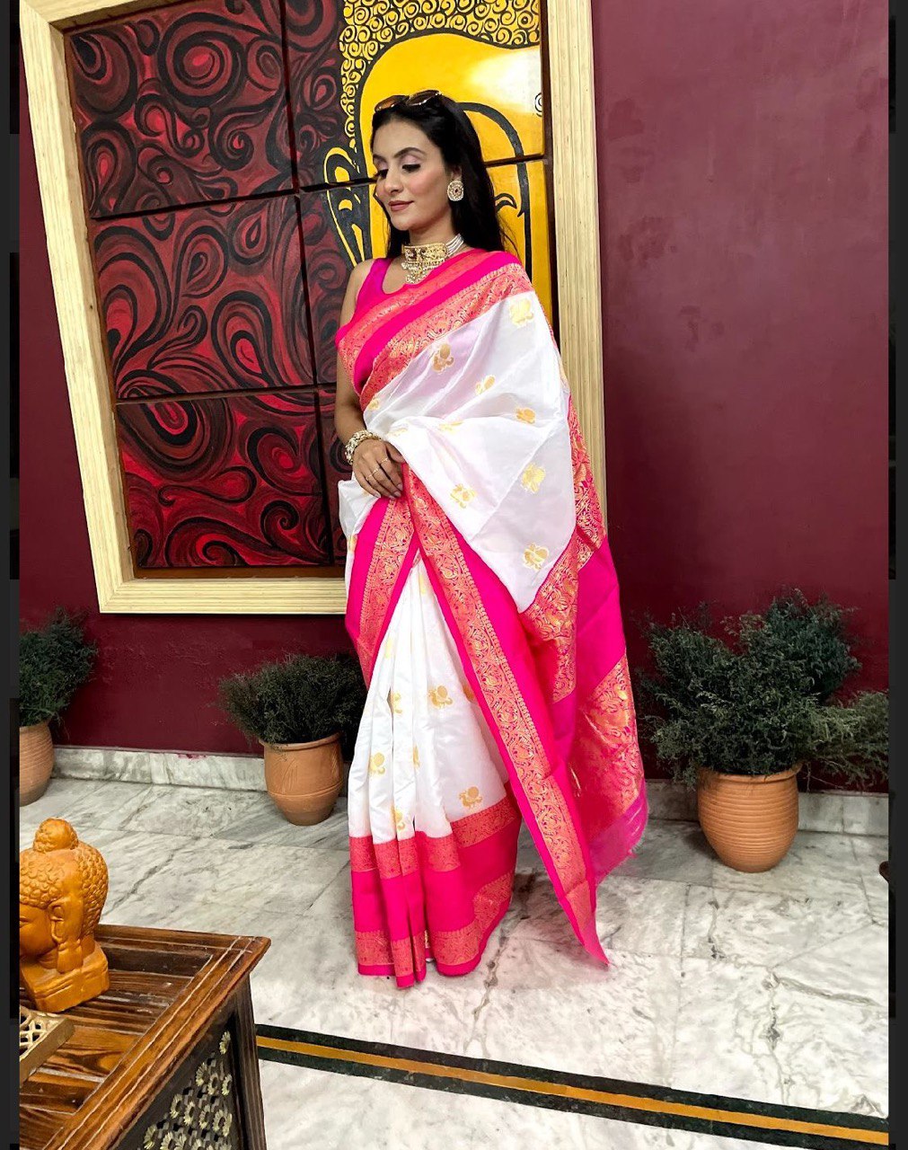 FANCY ONAM SPECIAL SILK SAREE RAKSHABANDHAN SPECIAL GIFTED SAREE*