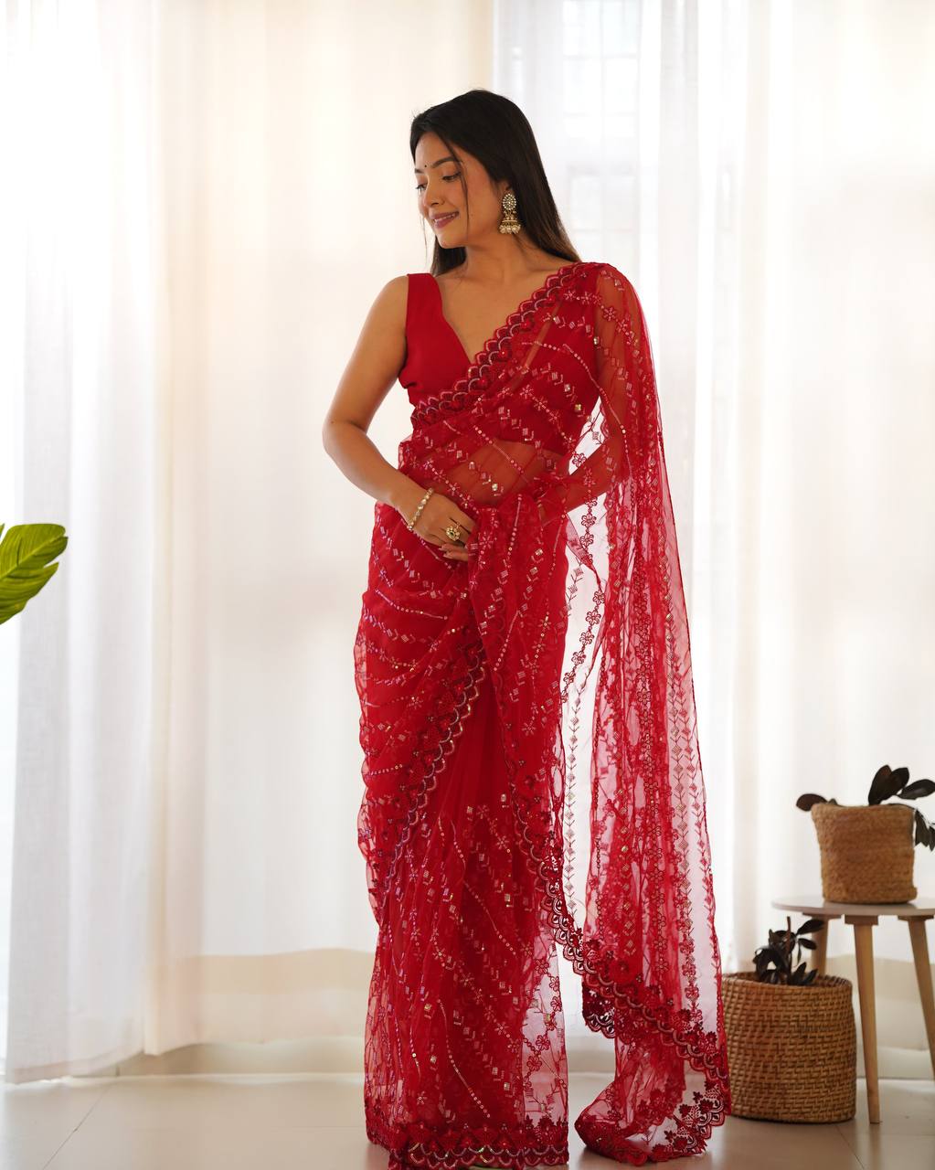 Designer Embroidered Saree Collection