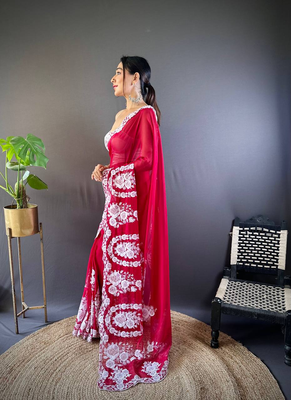 *🪡Beautiful Thai Organza saree Collection *