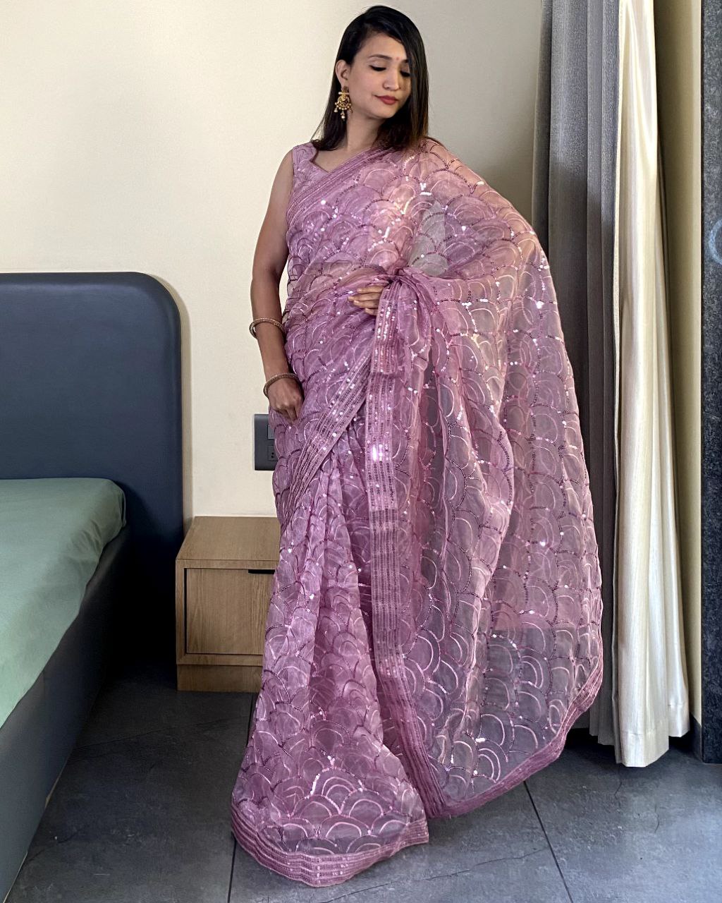 *New Super Trending Organza Silk Saree Collection*