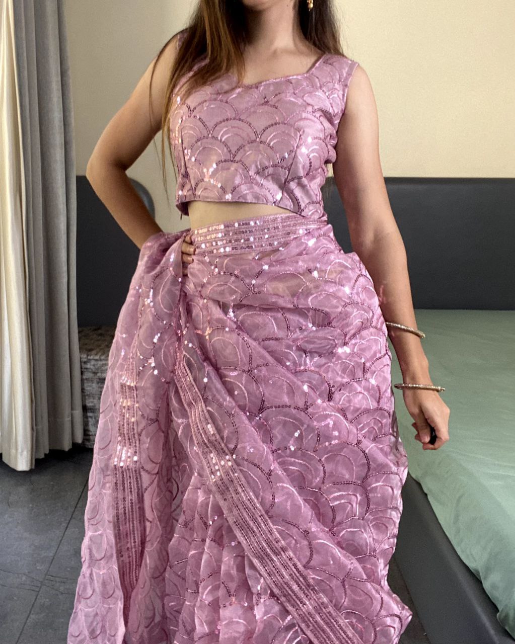 *New Super Trending Organza Silk Saree Collection*