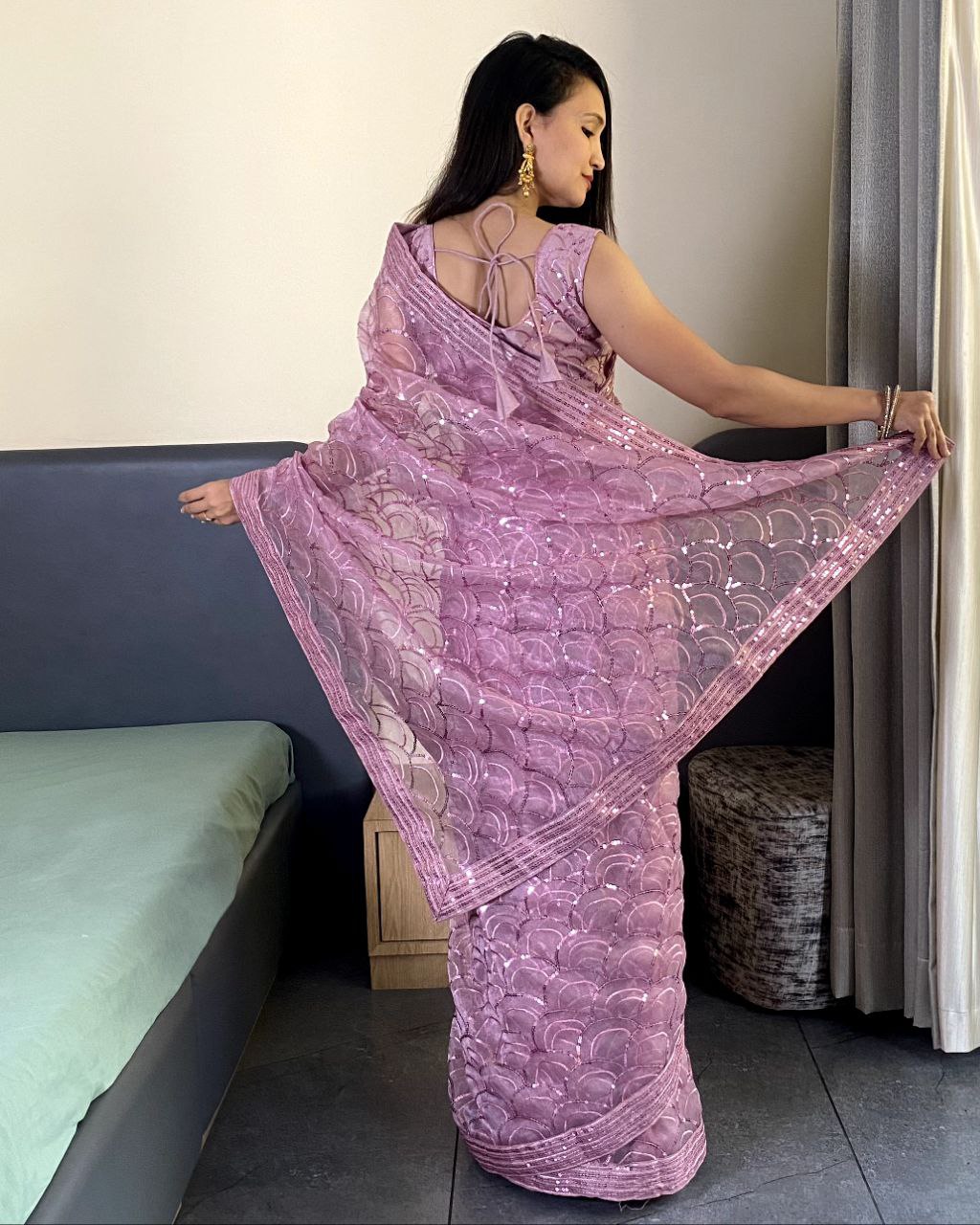 *New Super Trending Organza Silk Saree Collection*